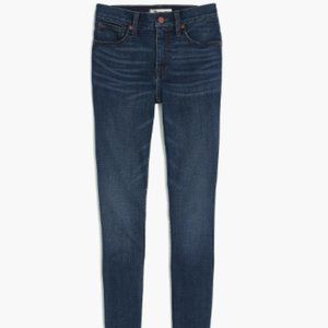 NWT! Madewell 10" High-Rise Skinny Jeans Tarren Wash THERMOLITE Edition Size 28